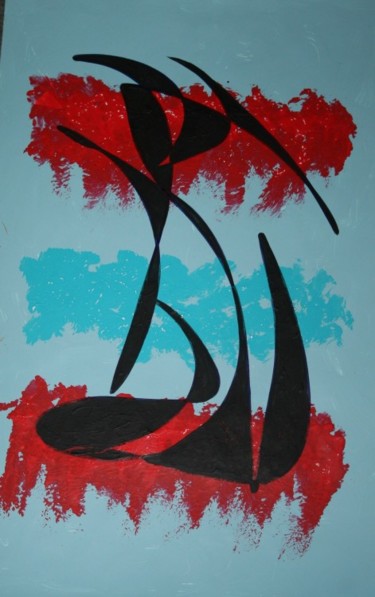Painting titled "Endlessness" by Dalibor Moyzes, Original Artwork, Oil