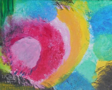 Pintura intitulada "Tarde vibrante" por Dalila Silva, Obras de arte originais, Acrílico