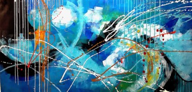 Malarstwo zatytułowany „Under the Pacific” autorstwa Dam Domido, Oryginalna praca, Akryl