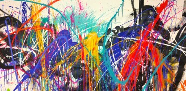Malarstwo zatytułowany „Impulse 3” autorstwa Dam Domido, Oryginalna praca, Akryl