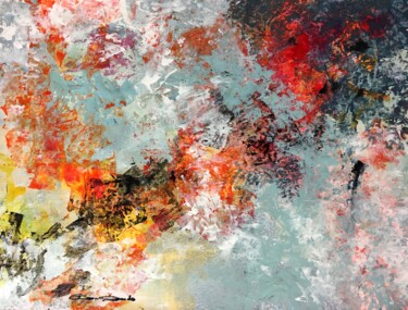 Un air de printemps Peinture intitulée "Un air de printemps" par Dam Domido, Œuvre d'art originale, Acrylique