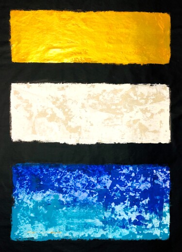 Painting titled "Not a Rothko" by Dam Domido, Original Artwork, Acrylic