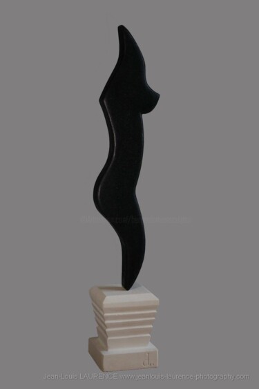 Escultura titulada "la flamme" por Damien Berger, Obra de arte original, Piedra