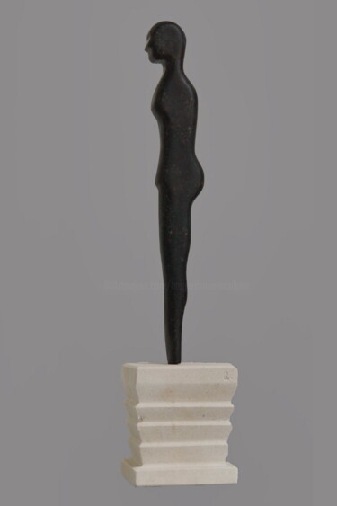 Sculpture titled "HIM 2" by Damien Berger, Original Artwork, Stone