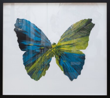 Painting titled "Papillon" by Damien Hirst, Original Artwork