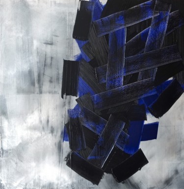 Peinture intitulée "abstract-2014-2.jpg" par Damien Schwander, Œuvre d'art originale