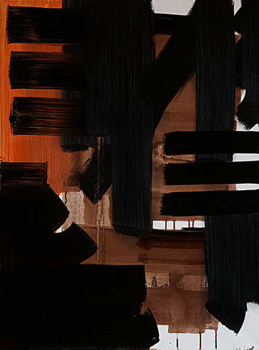 Peinture intitulée "abstract-2013-2.jpg" par Damien Schwander, Œuvre d'art originale