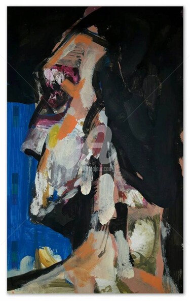 Pittura intitolato "Looking to the futu…" da Damir Mumbasic, Opera d'arte originale, Acrilico