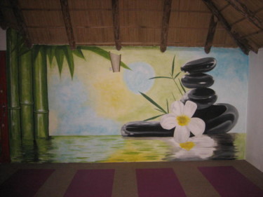 Pintura titulada "mural" por Damodar, Obra de arte original