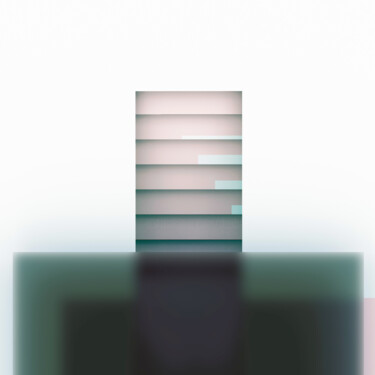 Digital Arts με τίτλο "It's all blurred!" από Dan Bert, Αυθεντικά έργα τέχνης, 3D Μοντελοποίηση