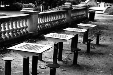 Noirs et Blancs Photographie intitulée "Noirs et Blancs" par Daniel Thomas, Œuvre d'art originale, Photographie numérique Monté sur Aluminium