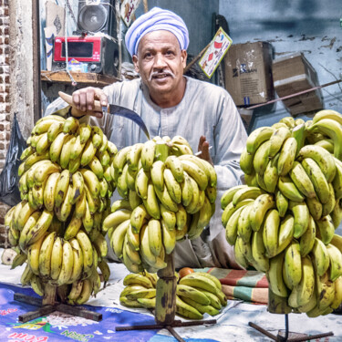 Fotografie getiteld "Belles mes bananes" door Dana Berthelot, Origineel Kunstwerk, Digitale fotografie