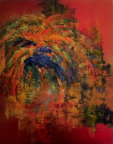 Картина под названием "Imagination" - Dana M, Подлинное произведение искусства, Акрил Установлен на Деревянная рама для носи…