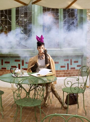 Photographie intitulée ""A" in Vuitton Bunn…" par Dana & Stephane Maitec, Œuvre d'art originale, Photographie numérique