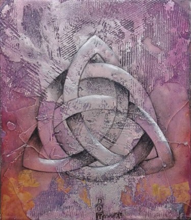 Painting titled "Trinità" by Dana Tomsa Oberhoffer, Original Artwork