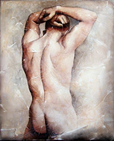 Pittura intitolato "Body language 2" da Dana Tomsa Oberhoffer, Opera d'arte originale