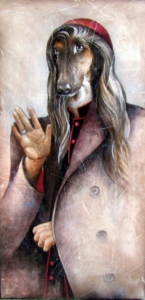 Painting titled "Greeting Mistake (c…" by Dana Tomsa Oberhoffer, Original Artwork