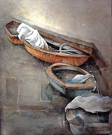 Painting titled "La Quiete ( 2 )" by Dana Tomsa Oberhoffer, Original Artwork