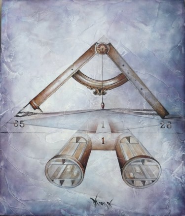Painting titled "Haamiah  - particol…" by Dana Tomsa Oberhoffer, Original Artwork