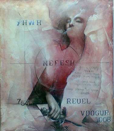 Painting titled "Nèfesh ( collezione…" by Dana Tomsa Oberhoffer, Original Artwork