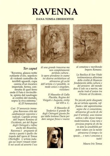 Gravures & estampes intitulée "Cartella di litogra…" par Dana Tomsa Oberhoffer, Œuvre d'art originale