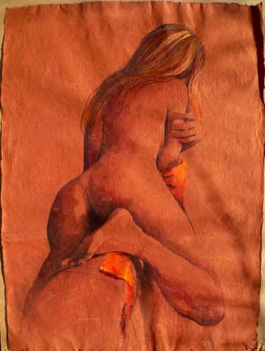 Pintura titulada "L'Innamorato VI (Sa…" por Dana Tomsa Oberhoffer, Obra de arte original