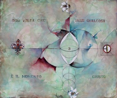 Painting titled "Ogni volta che iniz…" by Dana Tomsa Oberhoffer, Original Artwork