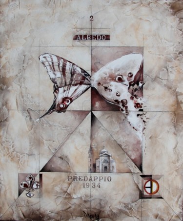 Painting titled "Albedo" by Dana Tomsa Oberhoffer, Original Artwork