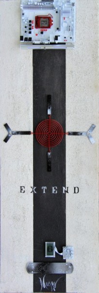 Sculpture intitulée "Extend (collezione…" par Dana Tomsa Oberhoffer, Œuvre d'art originale