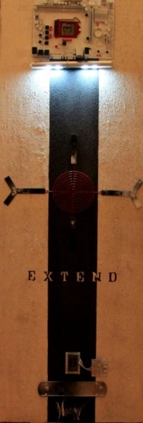 Scultura intitolato "Extend (collezione…" da Dana Tomsa Oberhoffer, Opera d'arte originale