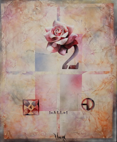 Painting titled "1=ALL=1" by Dana Tomsa Oberhoffer, Original Artwork