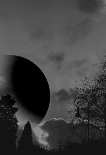 Fotografie mit dem Titel "Schwarze Sonne" von Dana Tomsa Oberhoffer, Original-Kunstwerk