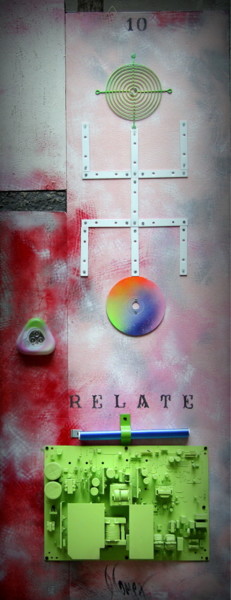Escultura titulada "Relate" por Dana Tomsa Oberhoffer, Obra de arte original