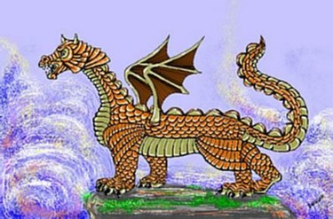 Digital Arts titled "dragon" by Dangar, Original Artwork