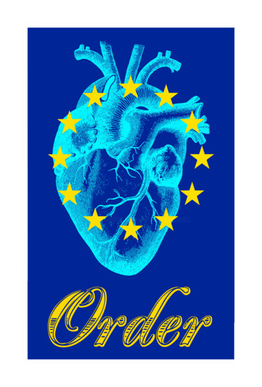 Druckgrafik mit dem Titel "Brexit - From Europ…" von Dangerous Minds Artists, Original-Kunstwerk, Digitaldruck