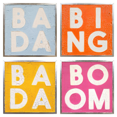 Escultura intitulada "BADA BING BADA BOOM" por Dangerous Minds Artists, Obras de arte originais, Escultura