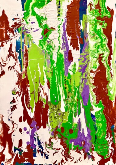 Wonderful life Peinture intitulée "Wonderful life" par Dani Alexsandrova, Œuvre d'art originale, Acrylique
