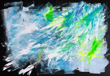 Malarstwo zatytułowany „Emotional abstracti…” autorstwa Dani Alexsandrova, Oryginalna praca, Akryl