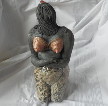 Sculptuur getiteld "Sculpture céramique…" door Danicarts, Origineel Kunstwerk, Keramiek