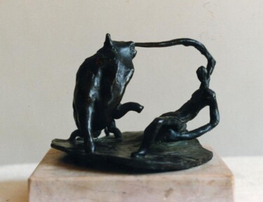 Sculpture titled "Bul" by Daniel Baharier, Original Artwork