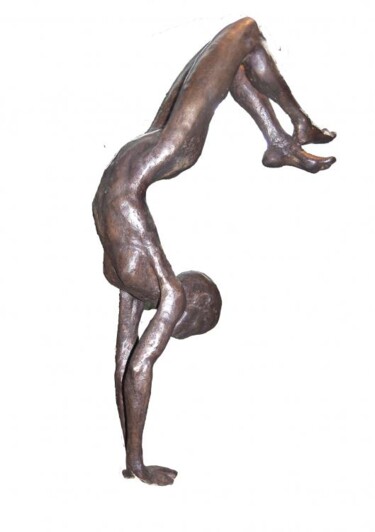 Sculpture titled "Handstand" by Daniel Baharier, Original Artwork