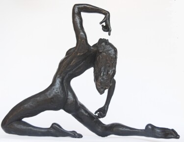 Sculptuur getiteld "spinning wheel" door Daniel Baharier, Origineel Kunstwerk