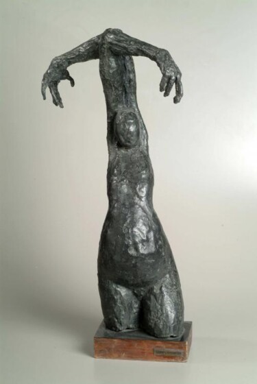 Sculpture intitulée "witch of endor" par Daniel Baharier, Œuvre d'art originale