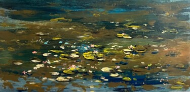 Peinture intitulée "Nuance dans le mara…" par Daniel Bathiard, Œuvre d'art originale, Huile