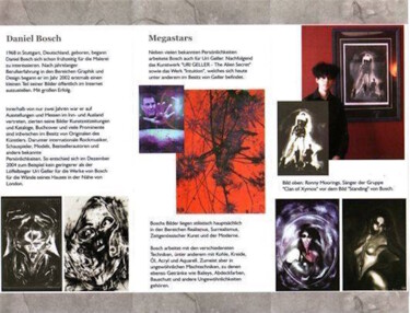 "Falt-Flyer" başlıklı Tablo Daniel Bosch tarafından, Orijinal sanat, Akrilik