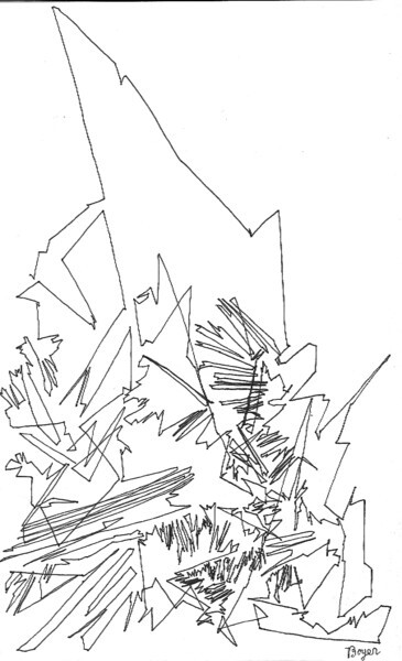 Drawing titled "The Olmec Bride wit…" by Daniel Boyer, Original Artwork