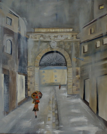 Hiver Peinture intitulée "Hiver" par Daniel.C, Œuvre d'art originale, Huile