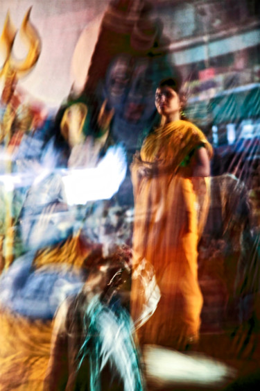Photographie intitulée "Shiva et ses discip…" par Daniel Cordonnier, Œuvre d'art originale
