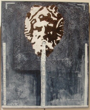 Peinture intitulée "fontaine" par Daniel Coste, Œuvre d'art originale, Huile
