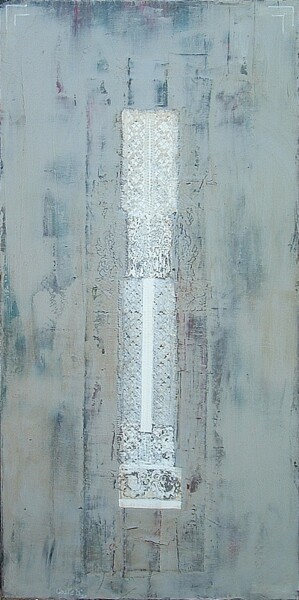 Malarstwo zatytułowany „tablo gris” autorstwa Daniel Coste, Oryginalna praca, Akryl